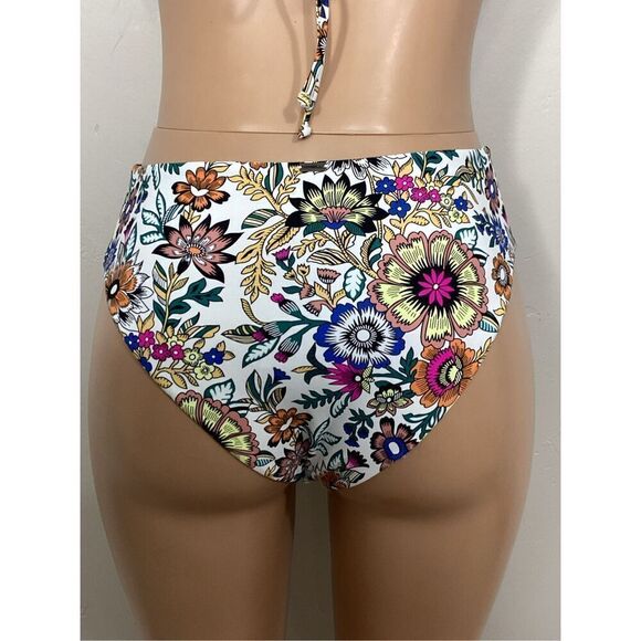 New O’Neill floral hi waisted bikini set. XS-top/S-bottom. Retails $119 - Picture 10 of 15